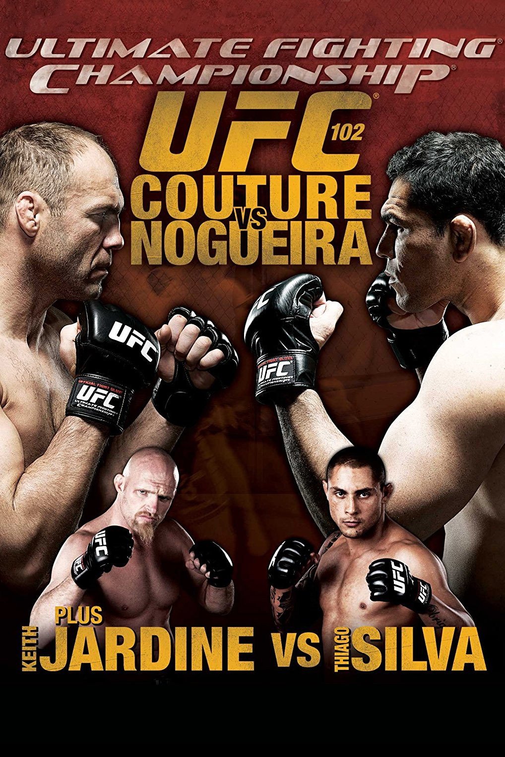 UFC 102 Couture Vs. Nogueira Keychain