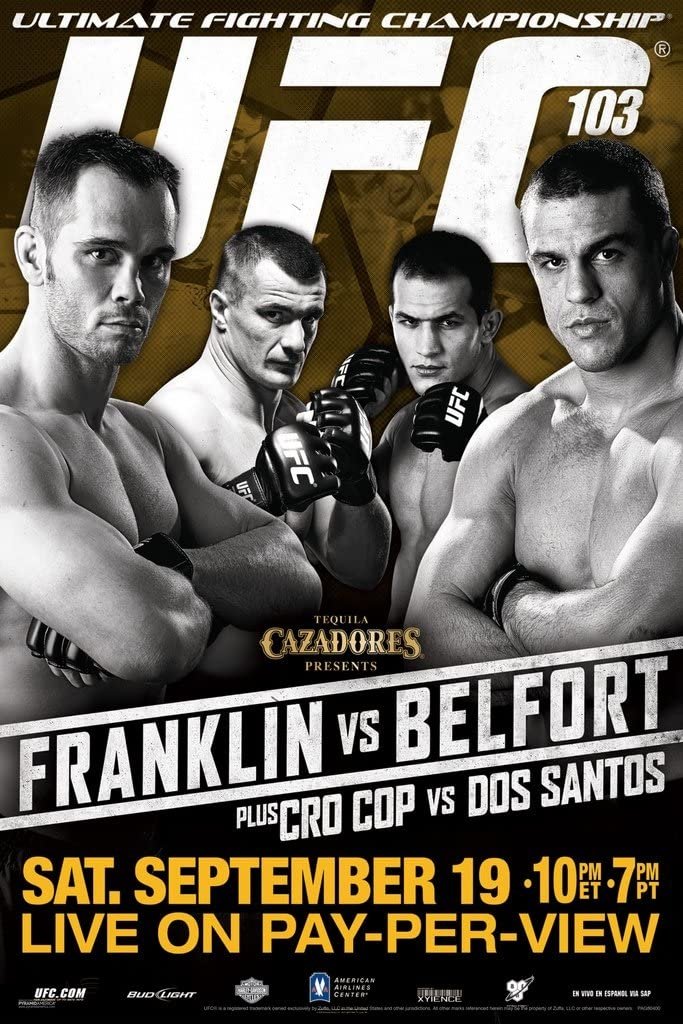 UFC 103 Franklin Vs. Belfort Magnet