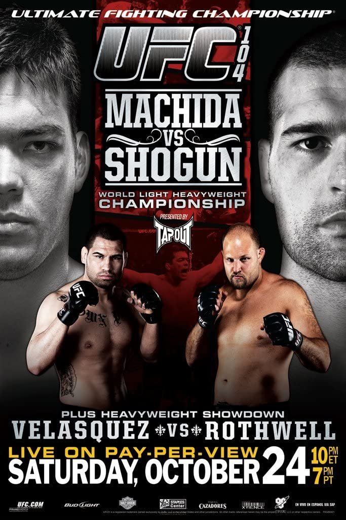 UFC 104 Machida Vs. Shogun Keychain