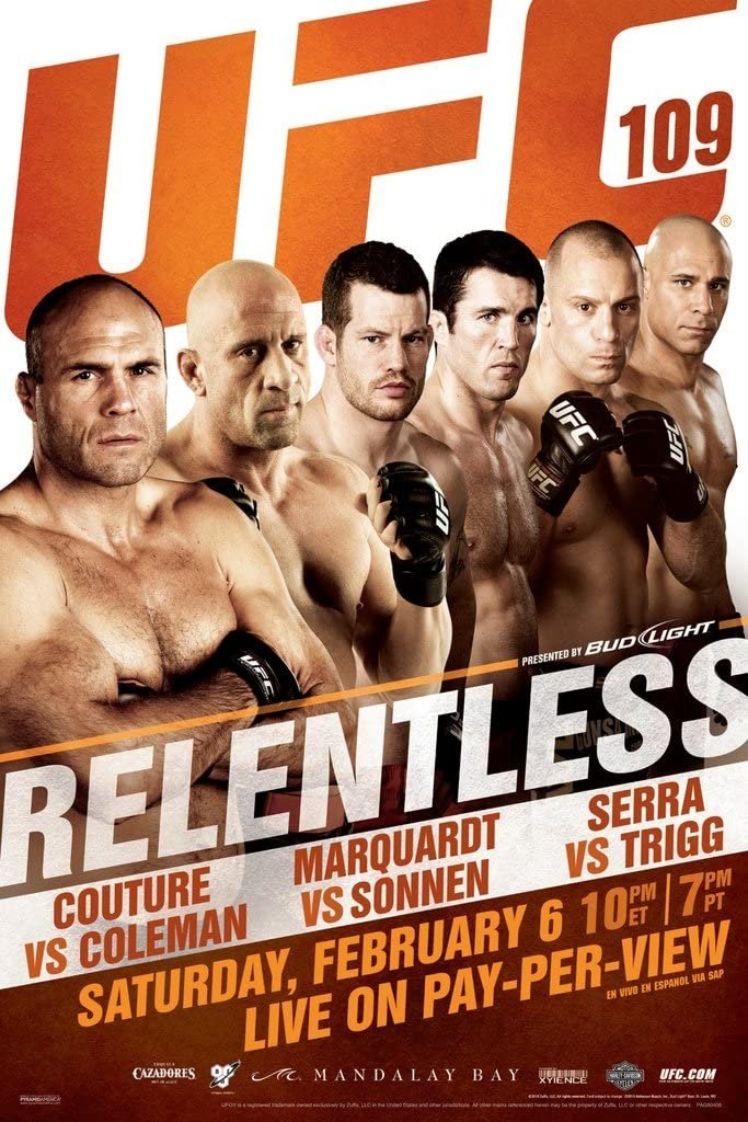 UFC 109 Relentless Keychain