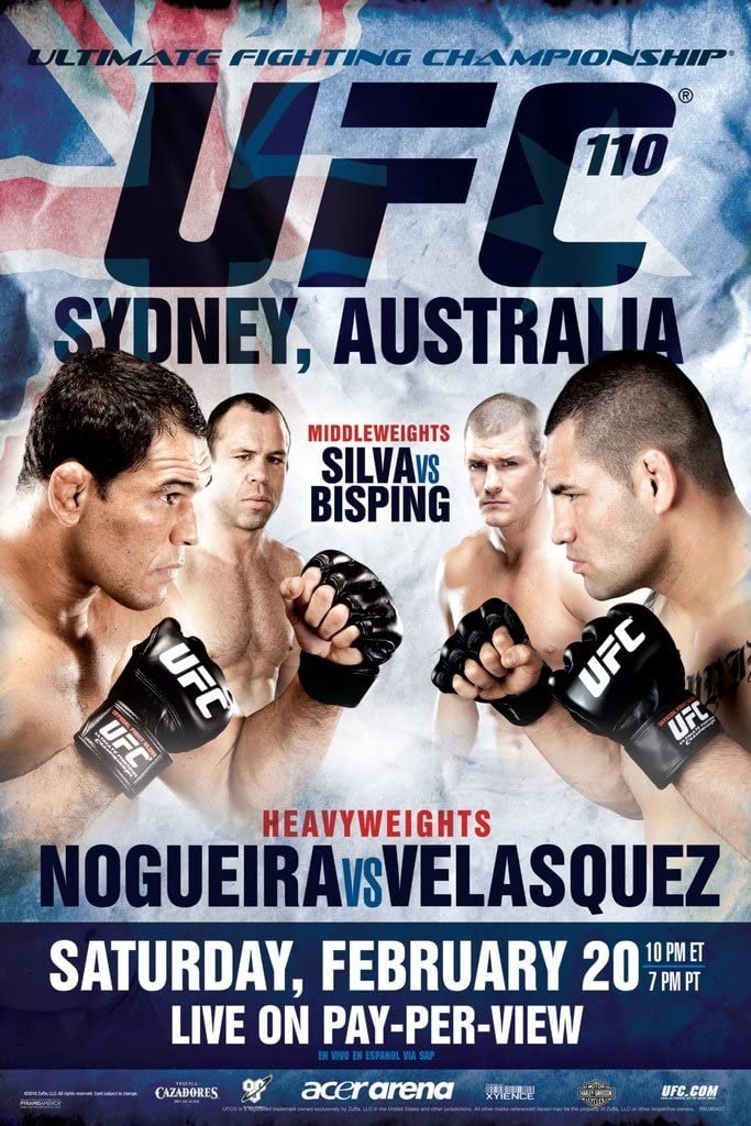 UFC 110 Nogueira Vs. Velasquez Jigsaw Puzzle