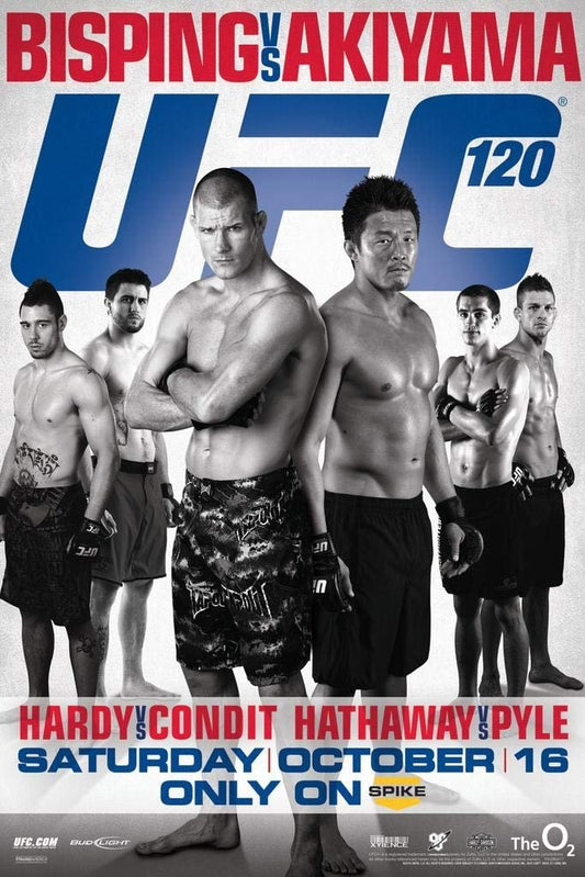 UFC 120 Bisping Vs. Akiyama Keychain
