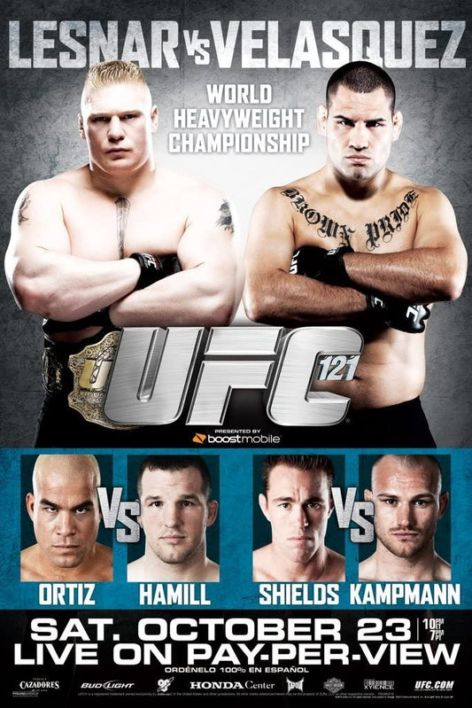 UFC 121 Lesnar Vs. Velasquez Jigsaw Puzzle