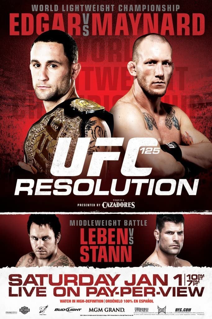 UFC 125 Resolution Keychain