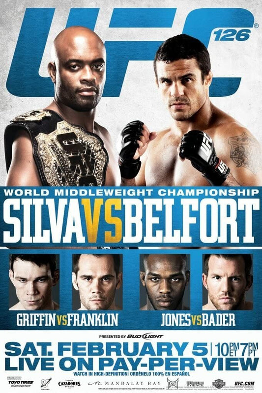 UFC 126 Silva Vs. Belfort Keychain