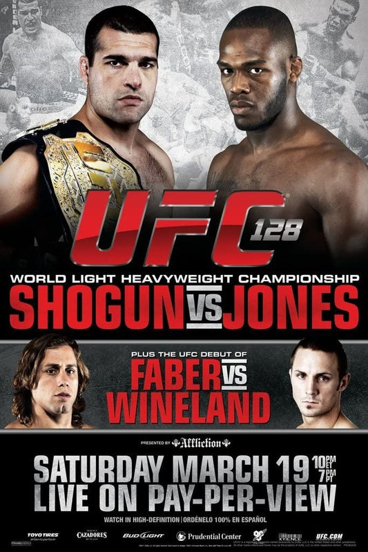 UFC 128 Shogun Vs. Jones Keychain