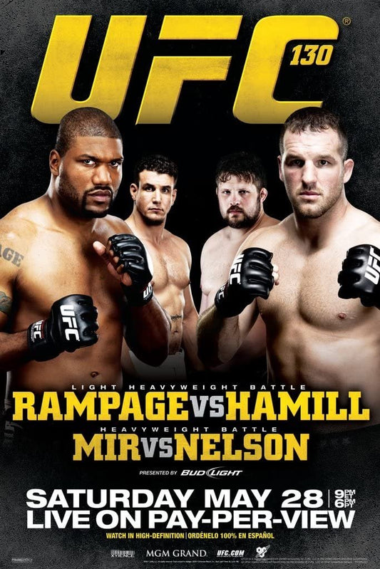 UFC 130 Rampage Vs. Hamill Keychain