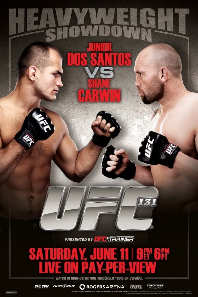 UFC 131 Dos Santos Vs. Carwin Keychain