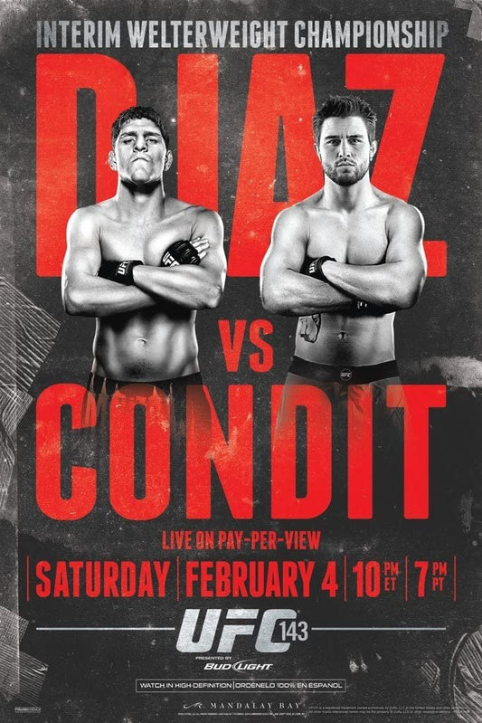 UFC 143 Diaz Vs. Condit Keychain