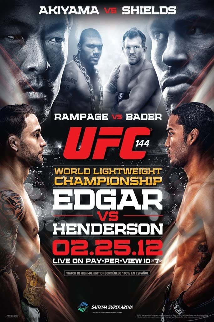 UFC 144 Edgar Vs. Henderson Keychain