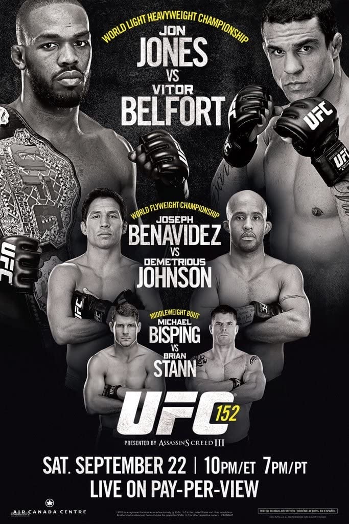 UFC 152 Jones Vs. Belfort Keychain