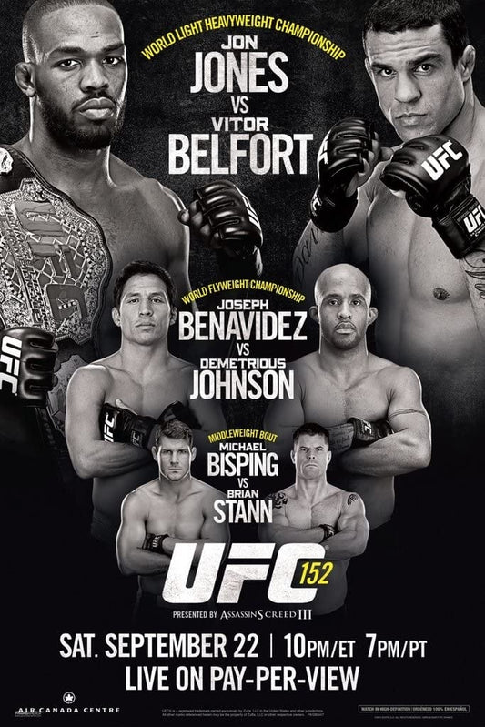 UFC 152 Jones Vs. Belfort Keychain