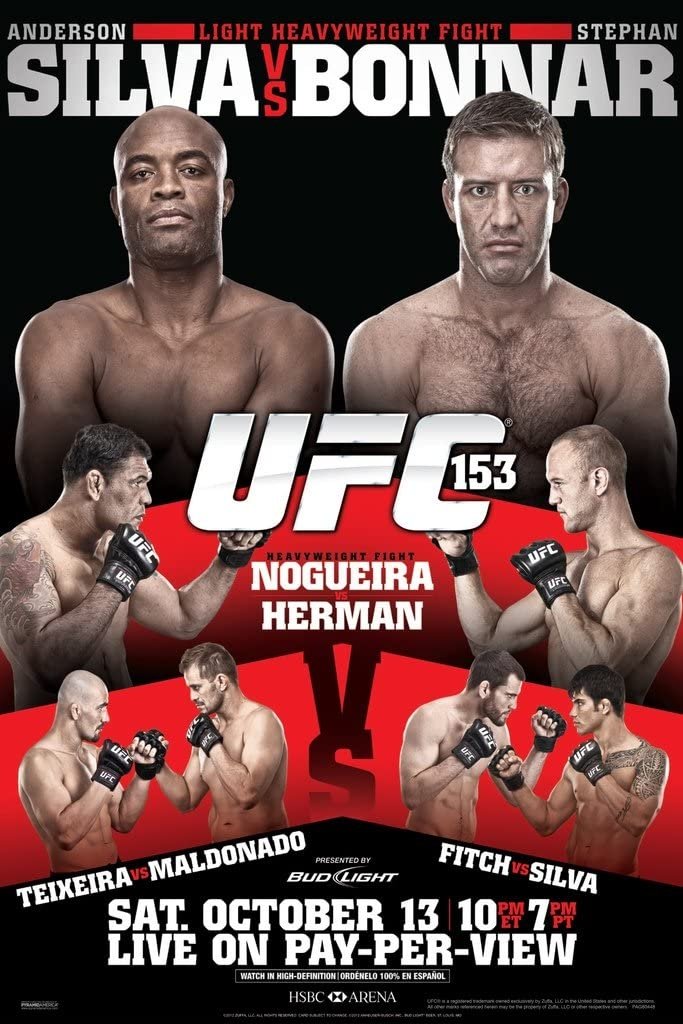 UFC 153 Silva Vs. Bonnar Keychain