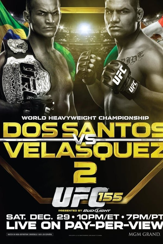 UFC 155 Dos Santos Vs. Velasquez 2 Prelims Poster Print
