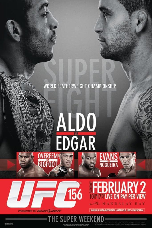 UFC 156 Aldo Vs. Edgar Jigsaw Puzzle