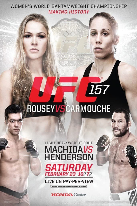 UFC 157 Rousey Vs. Carmouche Jigsaw Puzzle