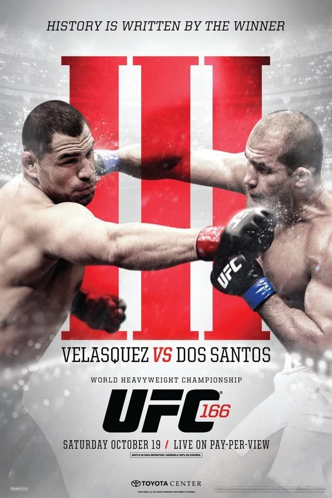 UFC 166 Velasquez Vs. Dos Santos Iii Magnet