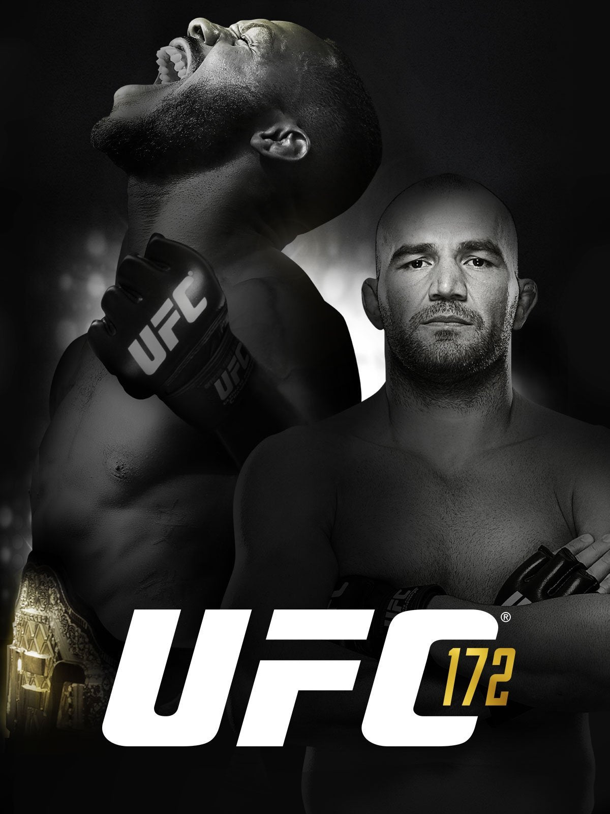 UFC 172 Jones Vs. Teixeira Keychain