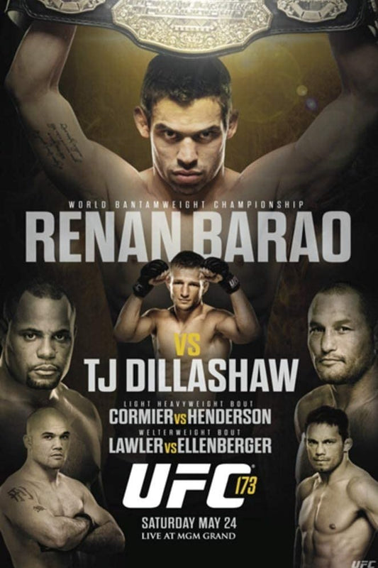 UFC 173 Barao Vs. Dillashaw Jigsaw Puzzle