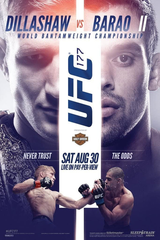 UFC 177 Dillashaw Vs. Soto Poster Print