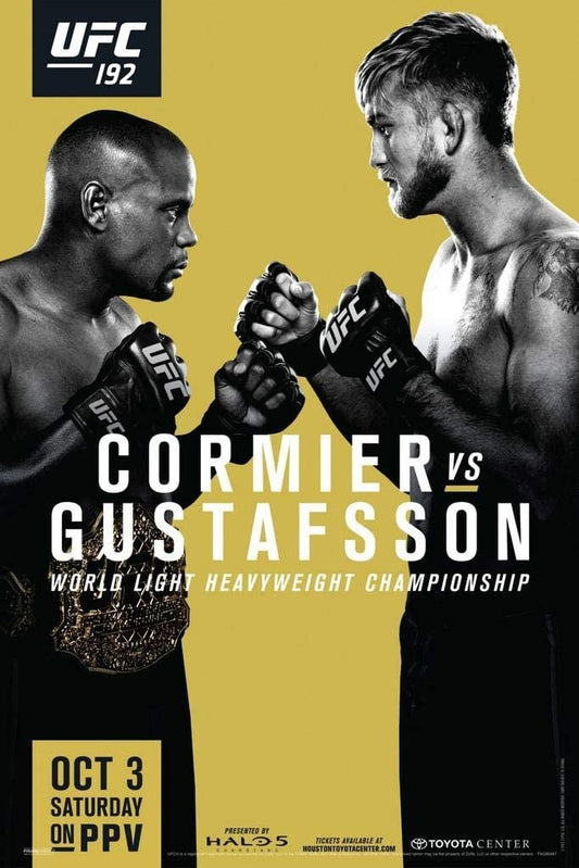 UFC 192 Cormier Vs. Gustafsson Jigsaw Puzzle