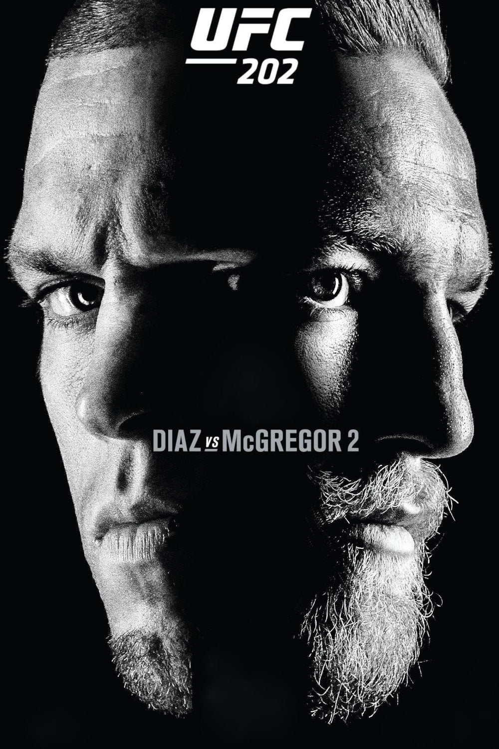 UFC 202 Diaz Vs. Mcgregor 2 Poster Print