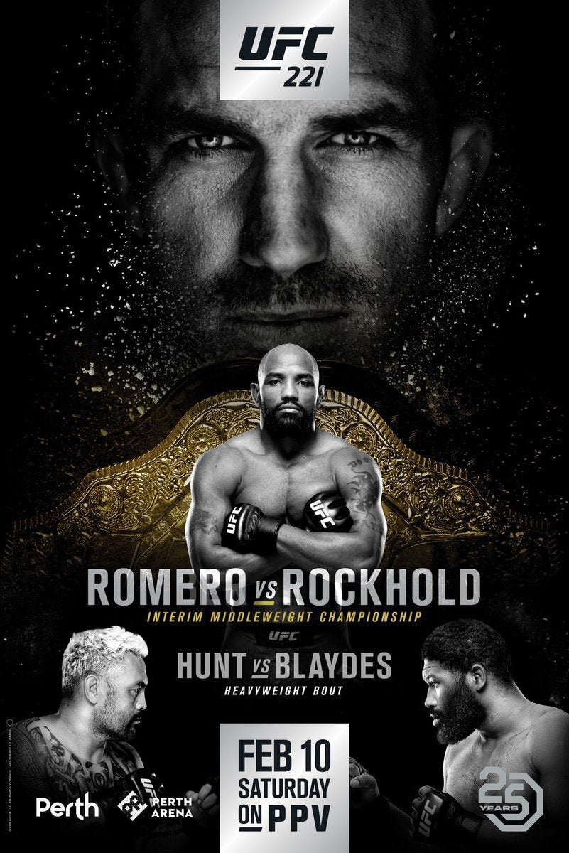 UFC 221 Romero Vs. Rockhold Magnet