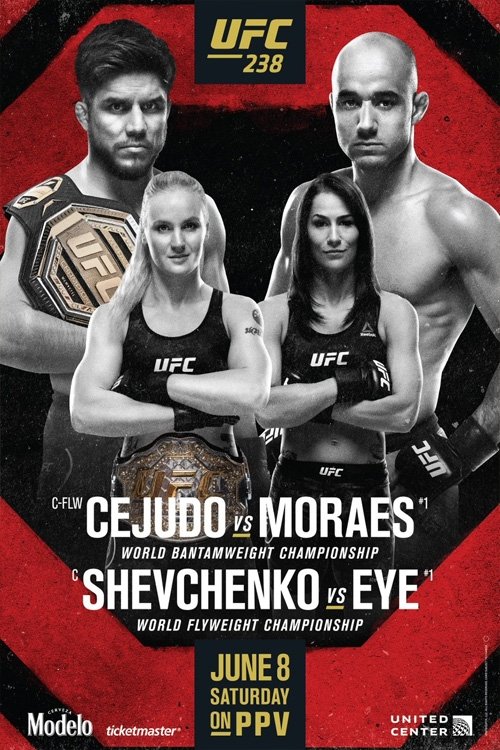 UFC 238 Cejudo Vs. Moraes Keychain