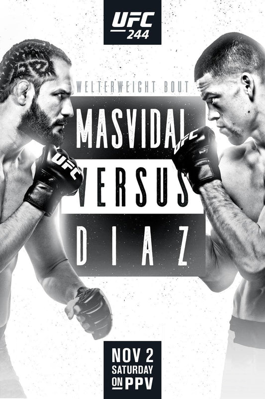UFC 244 Masvidal Vs. Diaz Jigsaw Puzzle