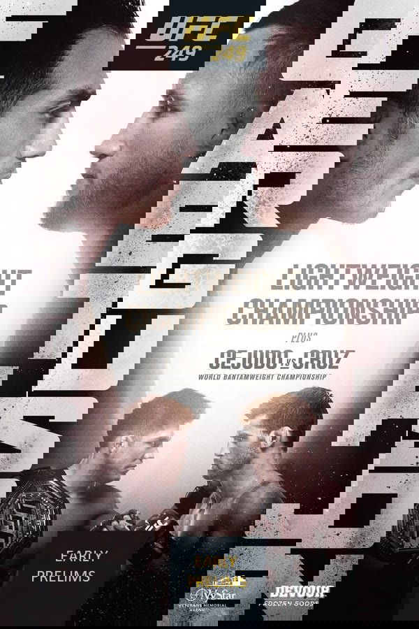 UFC 249 Ferguson Vs. Gaethje Early Prelims Jigsaw Puzzle