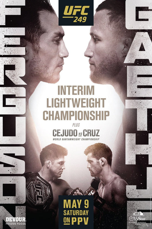UFC 249 Ferguson Vs. Gaethje Keychain