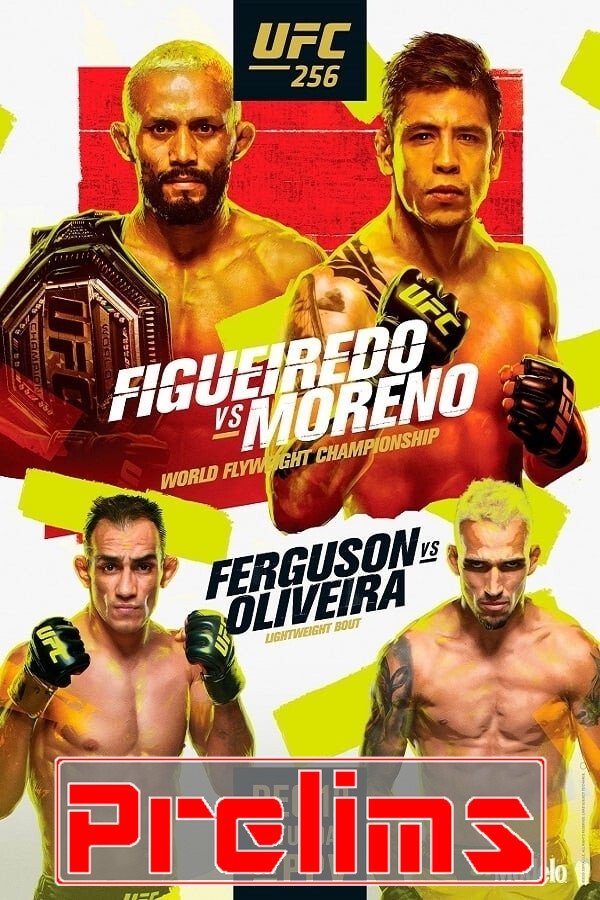 UFC 256 Figueiredo Vs. Moreno Prelims Keychain