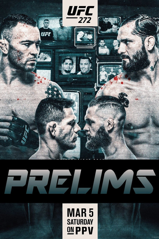 UFC 272 Covington Vs. Masvidal Prelims Keychain