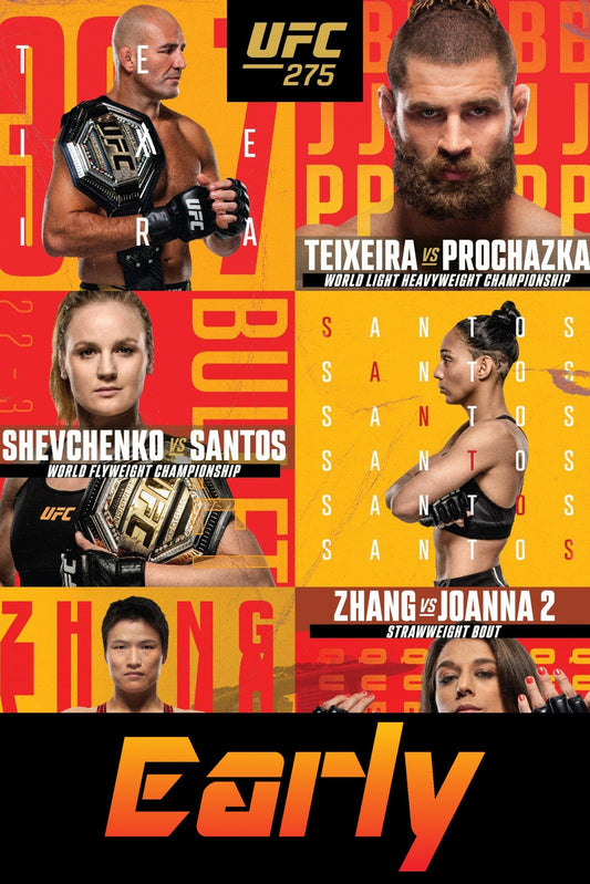 UFC 275 Teixeira Vs. Prochazka Early Prelims Keychain
