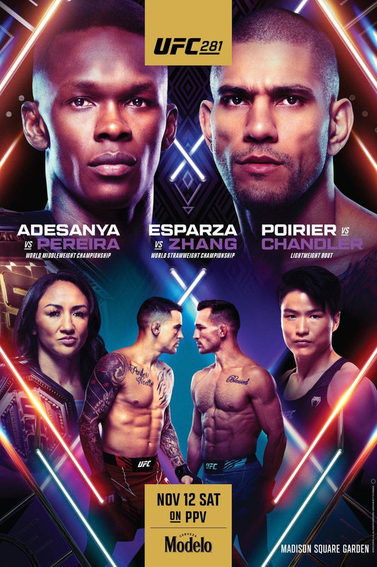 UFC 281 Adesanya Vs. Pereira Poster Print