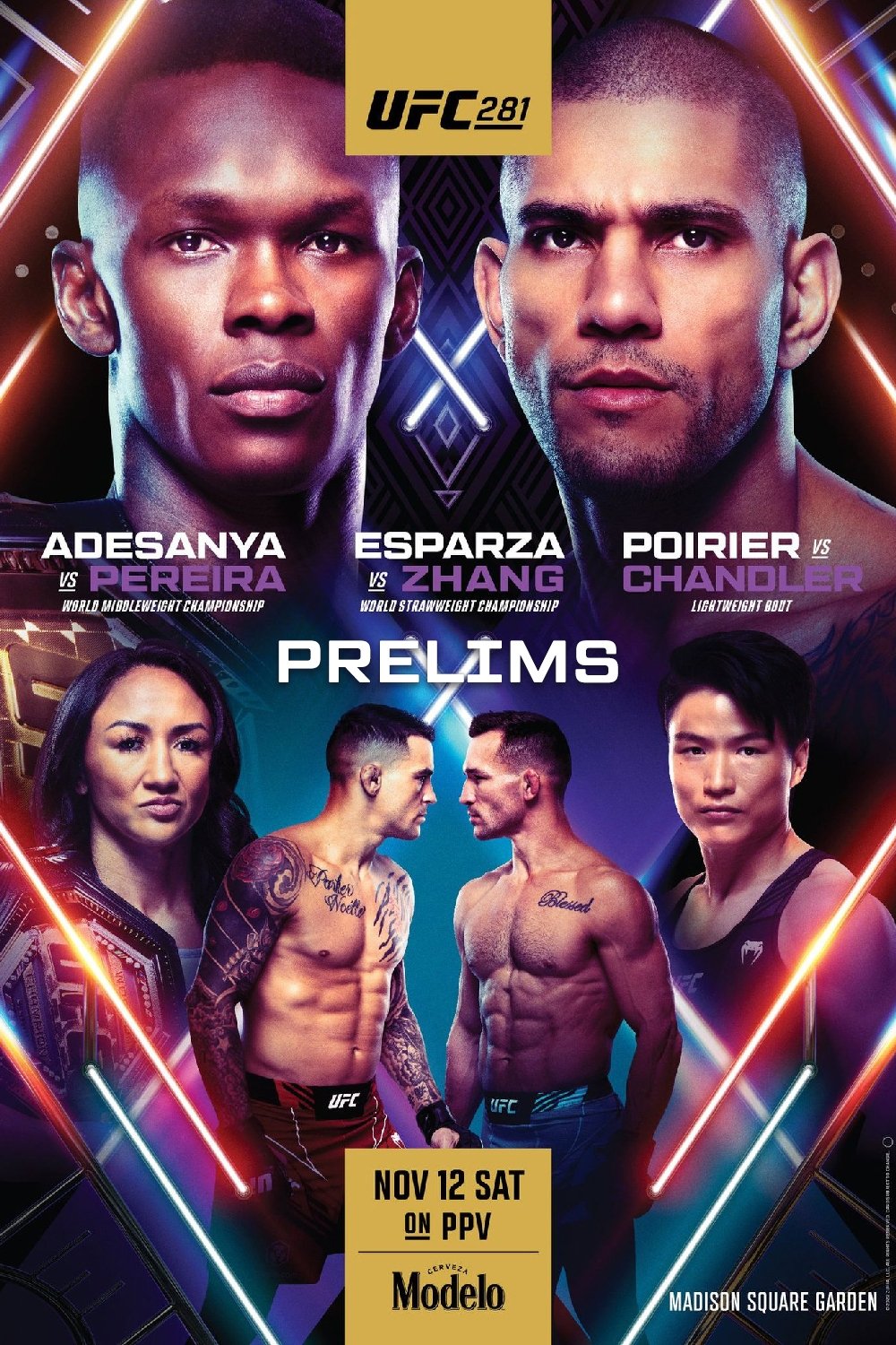 UFC 281 Adesanya Vs. Pereira Prelims Jigsaw Puzzle