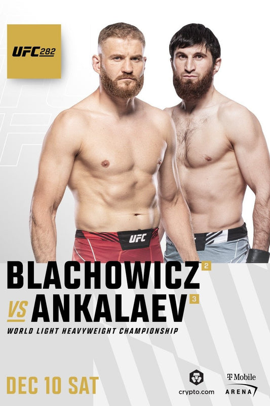 UFC 282 Blachowicz Vs. Ankalaev Poster Print