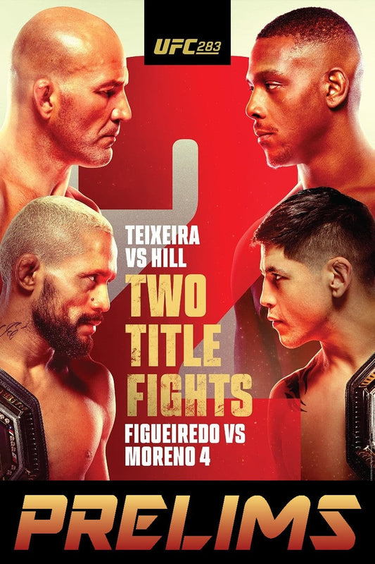 UFC 283 Teixeira Vs. Hill Poster Print