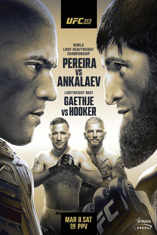 UFC 313 Pereira Vs. Ankalaev Poster Print