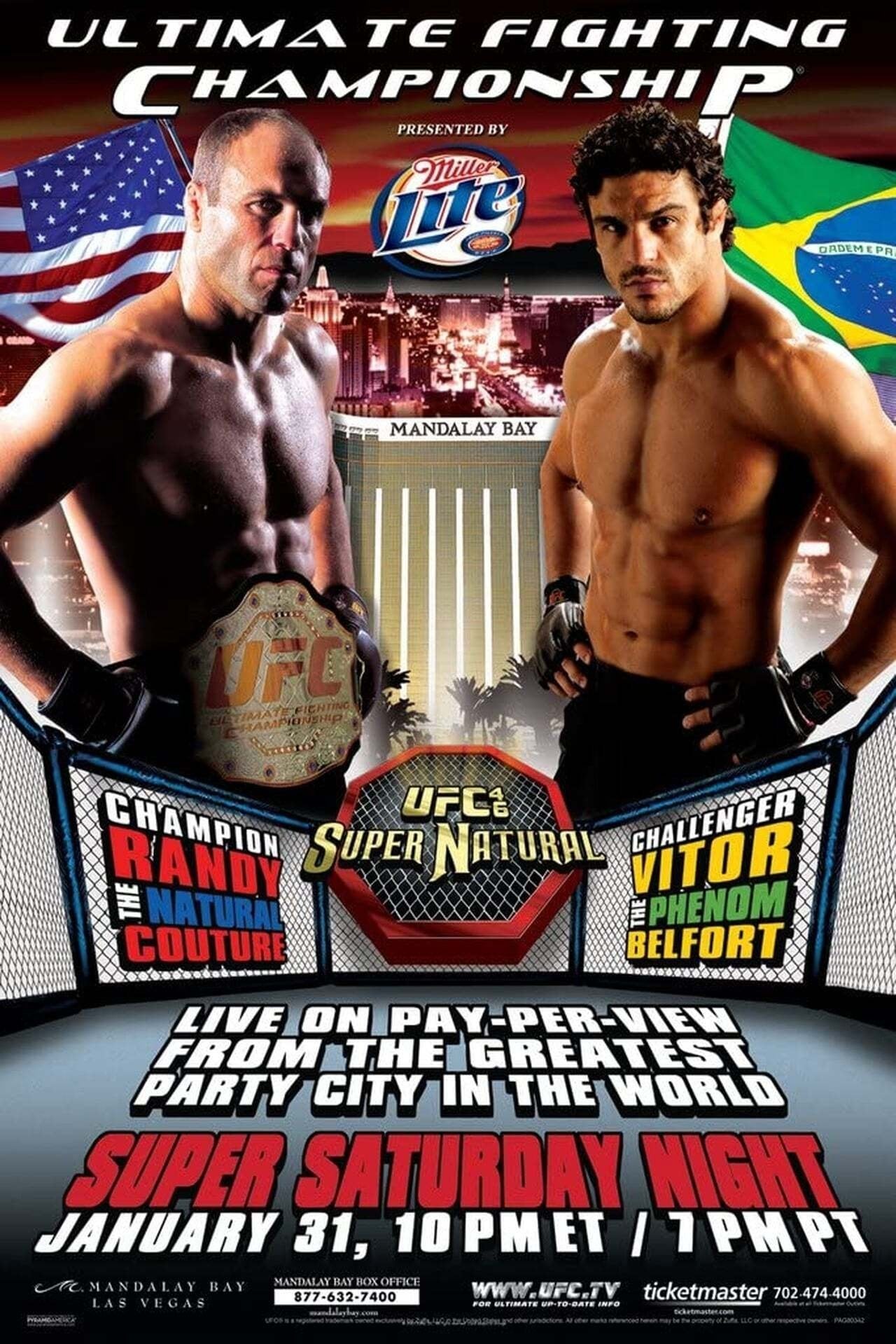 UFC 46 Prelims Keychain