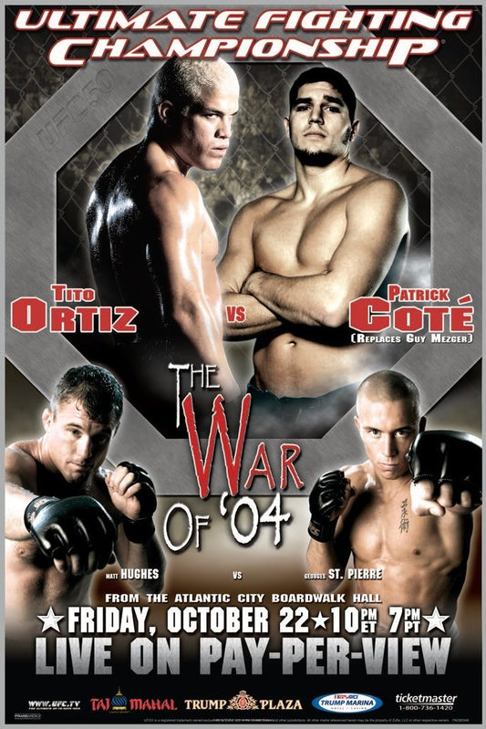 UFC 50 The War Of 04 Keychain