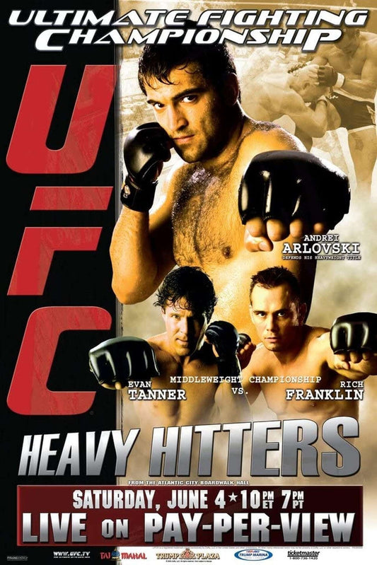 UFC 53 Prelims Poster Print
