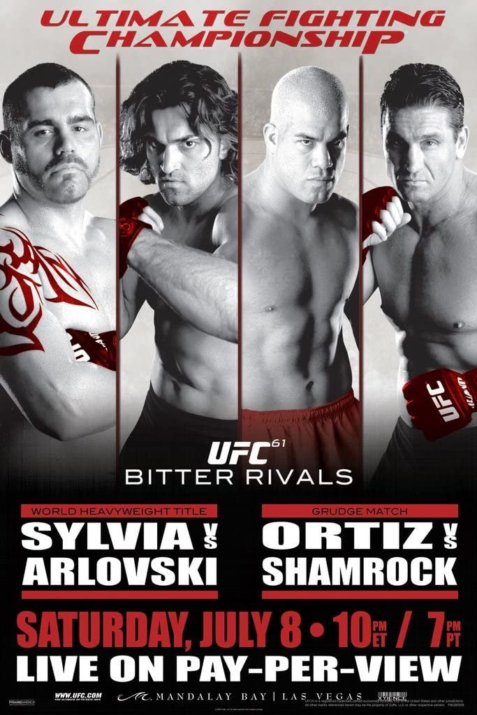 UFC 61 Bitter Rivals Poster Print