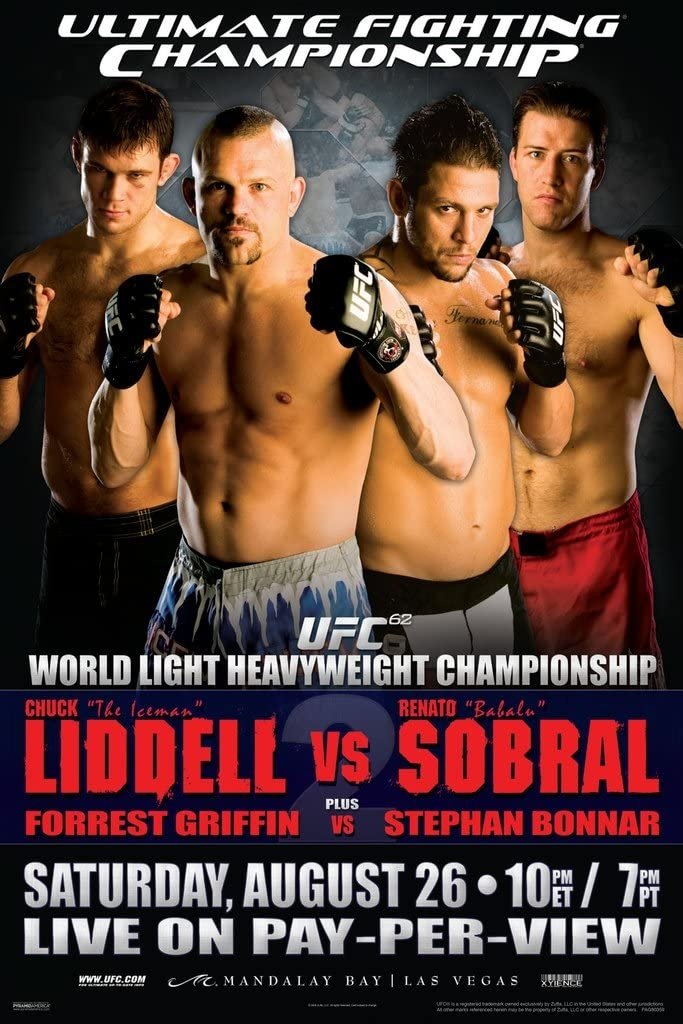 UFC 62 Liddell Vs. Sobral Poster Print