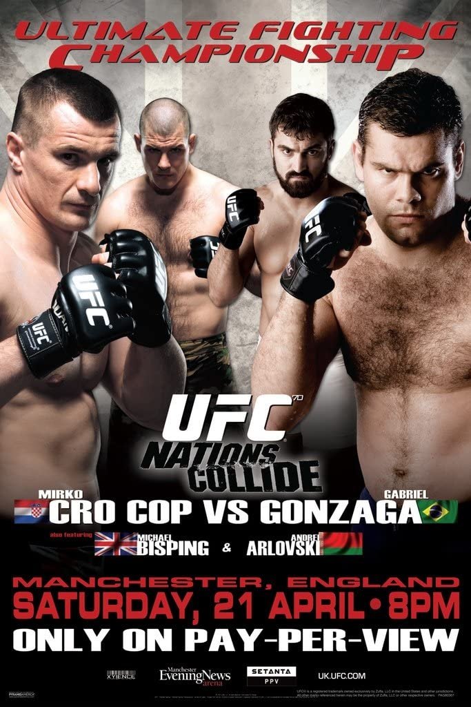 UFC 70 Nations Collide Poster Print