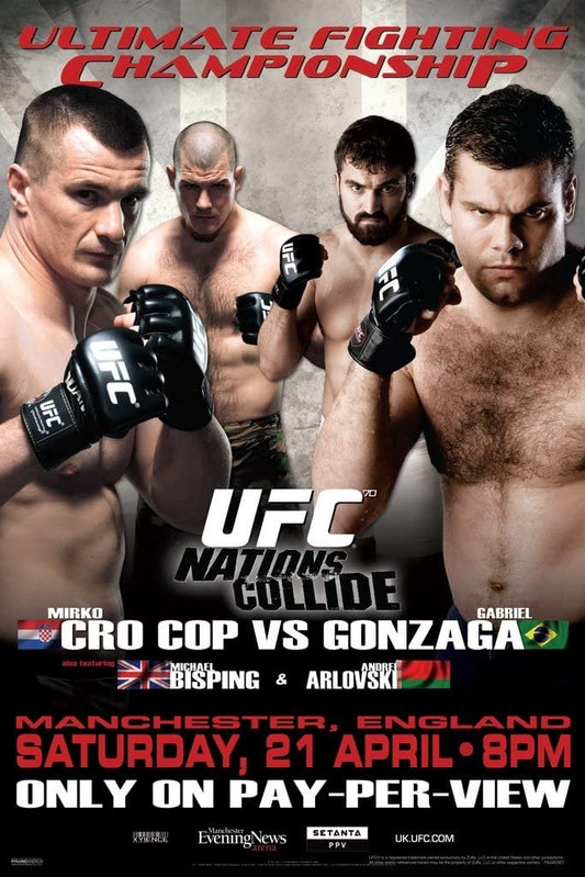 UFC 70 Nations Collide Keychain