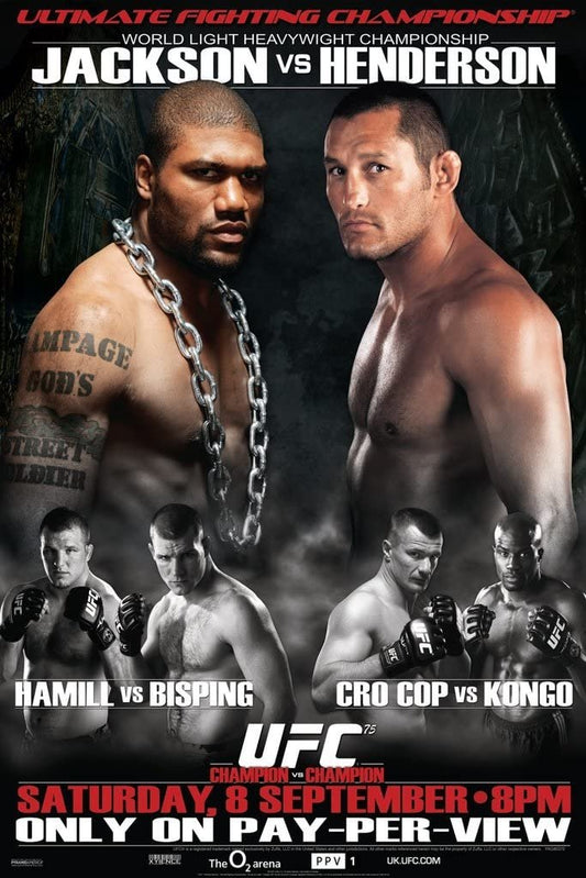 UFC 75 Champion Vs. Champion Poster Print