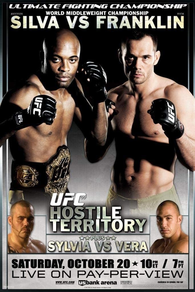UFC 77 Hostile Territory Keychain
