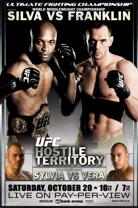 UFC 77 Hostile Territory Keychain