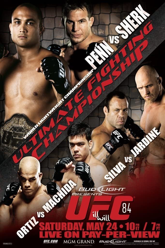 UFC 84 Ill Will Keychain